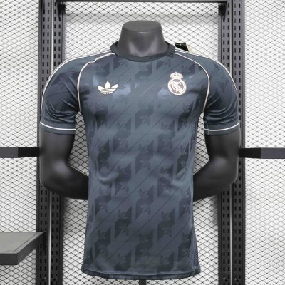 Real Madrid Soccer Jersey Retro Style Special Edition Shirt 2024/25