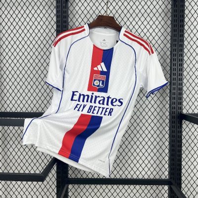 Olympique Lyonnais Football Jersey Home Custom Shirt 2025-26