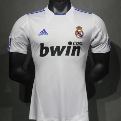 Real Madrid  Retro Jersey Home Soccer Shirt 2010/11