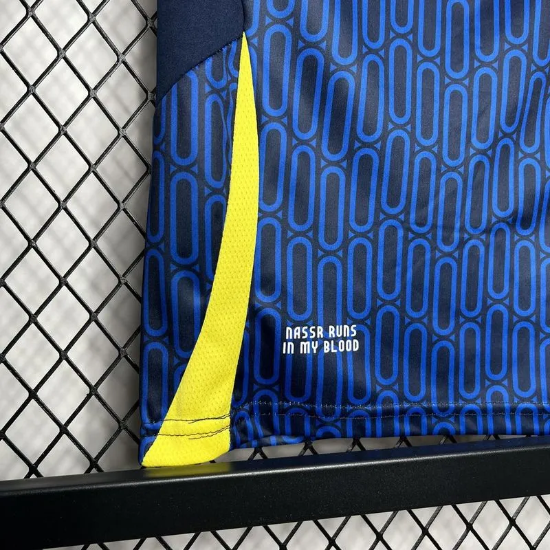 Al Nassr Soccer Jersey Away Kids Kit Jersey+Shorts 2024/25 - Image 4