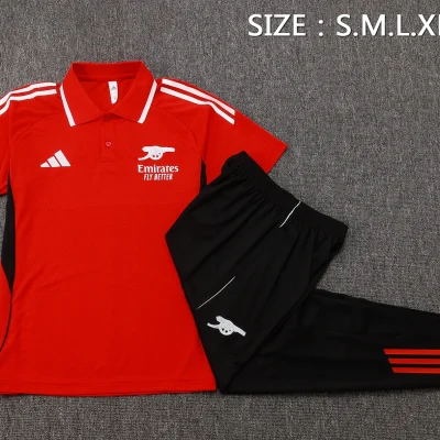 Alternative view of Arsenal Training Kit (Polo+Pants) Red 2025/26