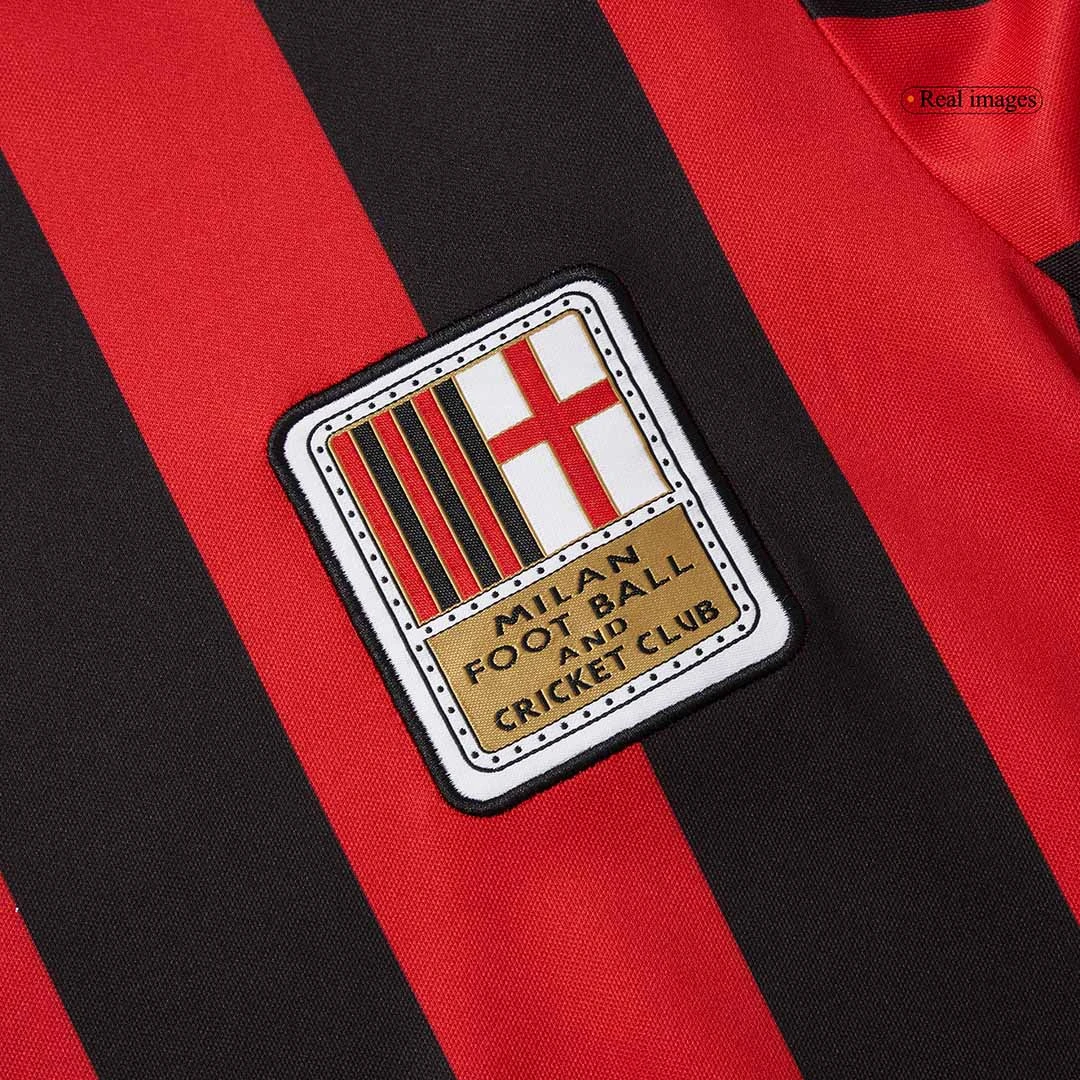 AC Milan Soccer Jersey 125th Anniversary Long Sleeve Custom Shirt 2024/25 - Image 5