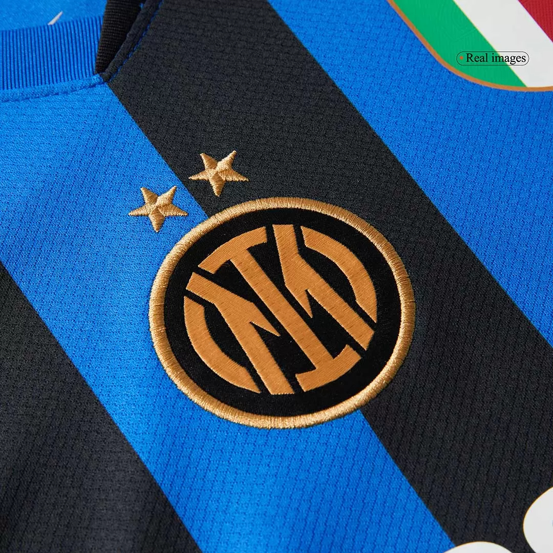 Inter Milan Soccer Jersey Home Custom Shirt 2024/25 - Image 6