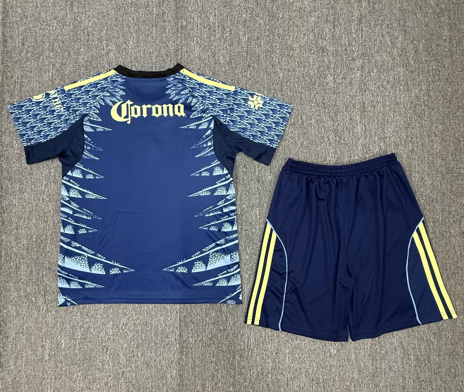 Club America Soccer Jersey Away Kids Kit Jersey+Shorts 2025/26 - Image 2