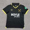 West Ham United Football Jersey Third Away Custom Shirt 2025-26