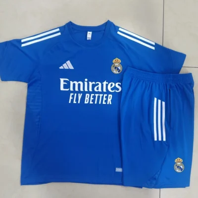 Real Madrid Training Jersey Kit Blue 2025/26