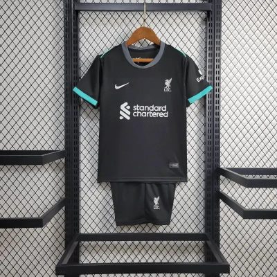 Liverpool Football Jersey Away Kids Kit Jersey+Shorts 2024/25