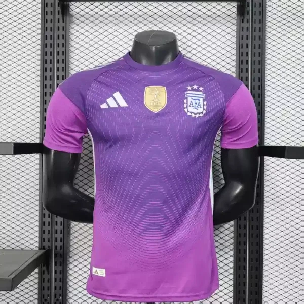 Argentina  Soccer Jersey Purple Goalkeeper Shirt 2025