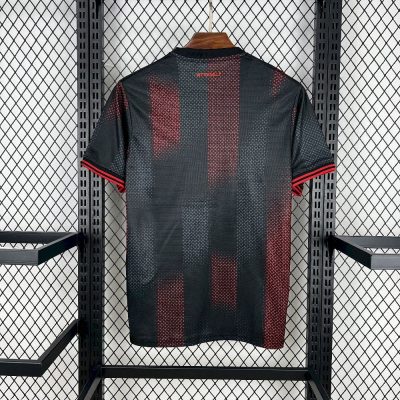 Alternative view of Bayer 04 Leverkusen Soccer Jersey Home Custom Shirt 2025/26