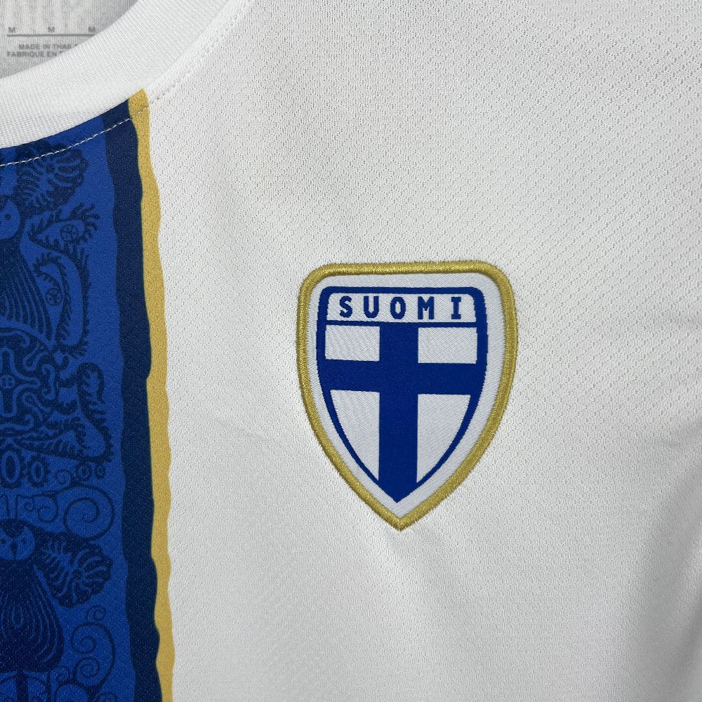 Finland Soccer Jersey Home Custom Shirt 2025 - Image 4