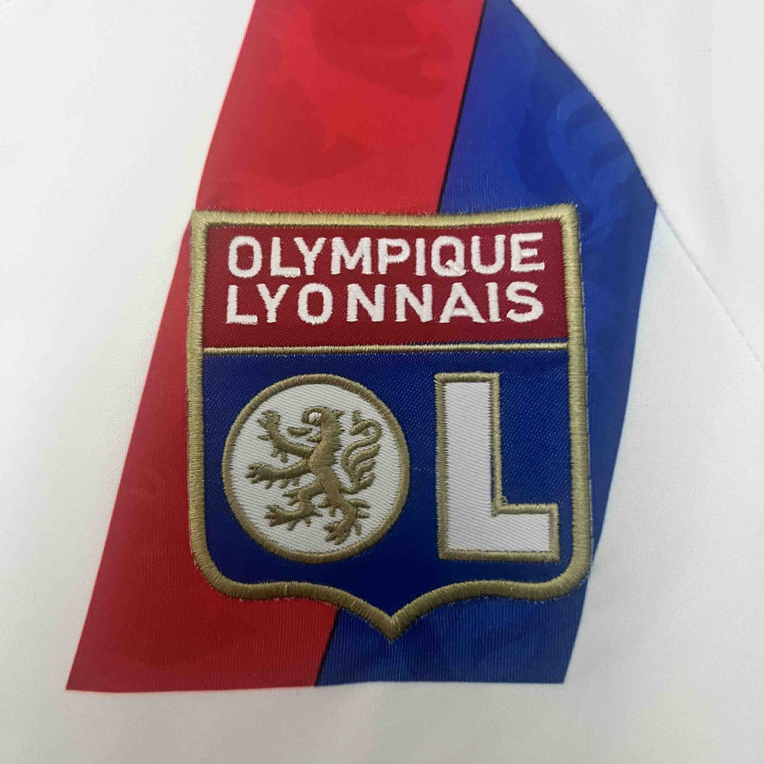 Olympique Lyonnais Retro Football Jersey Home Custom Shirt 2010-11 - Image 5