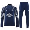 PSG Training Kit (Sweatshirt+Pants) Blue 2025/26