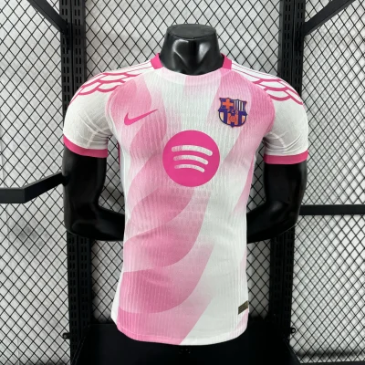 Soccer Jersey Barcelona Pink Special Edition Shirt 2025/26