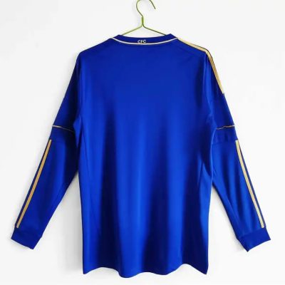Alternative view of Chelsea Retro Football Jersey Home Long Sleeve Shirt 2012/13