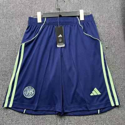 Ajax Football Jersey Away Custom Shorts 2025/26