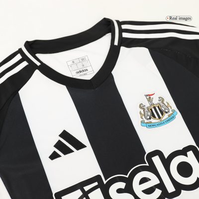 Alternative view of Newcastle United Football Jersey Home Custom Shirt 2024/25
