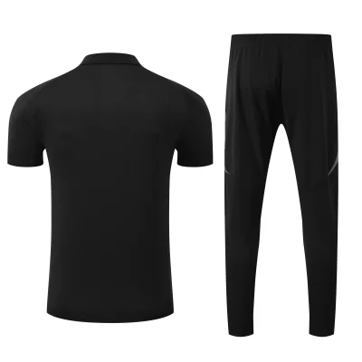 Alternative view of Al Nassr Training Kit (Polo+Pants) Black 2025/26