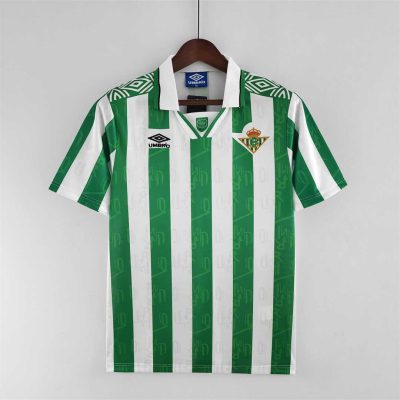 Real Betis Retro Jersey Home Soccer Shirt 1994/95