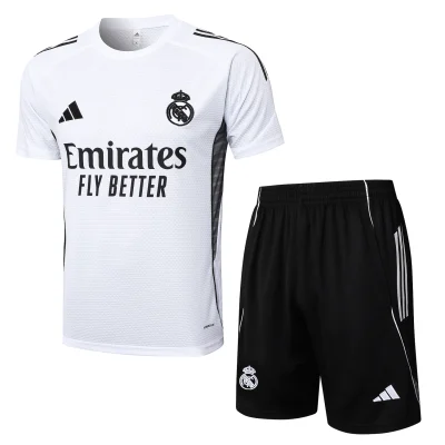 Real Madrid Training Jersey Kit White 2025/26