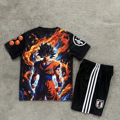 Alternative view of Japan Soccer Jersey Dragon Ball Special Edition Kids Kit Jersey+Shorts 2025
