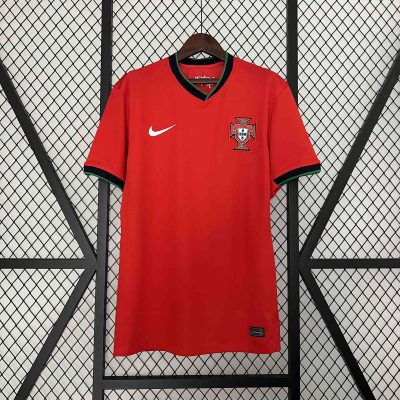 Portugal Soccer Jersey Home Custom Shirt EURO 2024