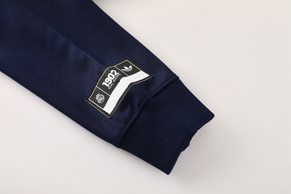 Real Madrid Hoodie Training Kit (Sweatshirt+Pants) Royalblue 2025/26 - Image 2