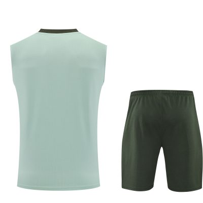 Alternative view of Chelsea Sleeveless Training Kit Green 2025/26