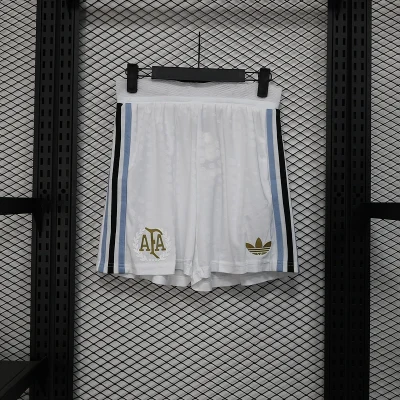 Argentina  Soccer Jersey White Shorts 2025