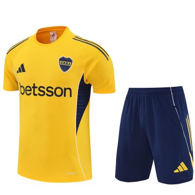 Boca Juniors Training Jersey Kit Yellow 2025/26