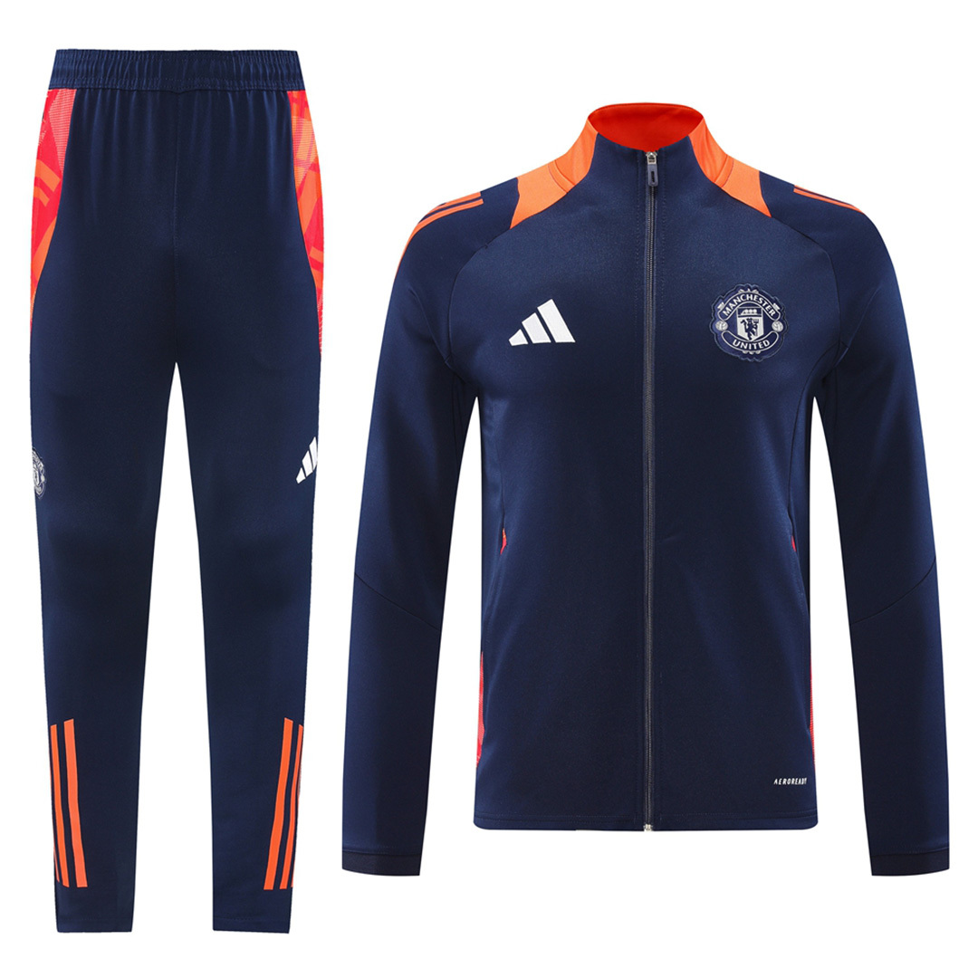 Manchester United Training Jacket Kit (Jacket+Pants) Navy 2024/25 - Image 2