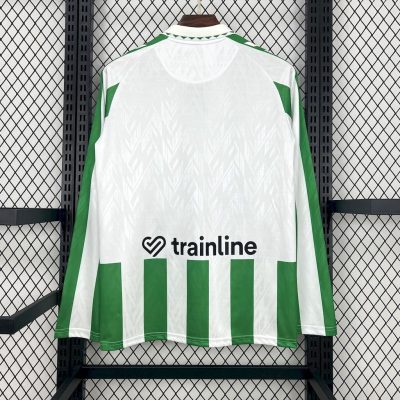 Alternative view of Real Betis Home Long Sleeve Soccer Jersey 2024/25