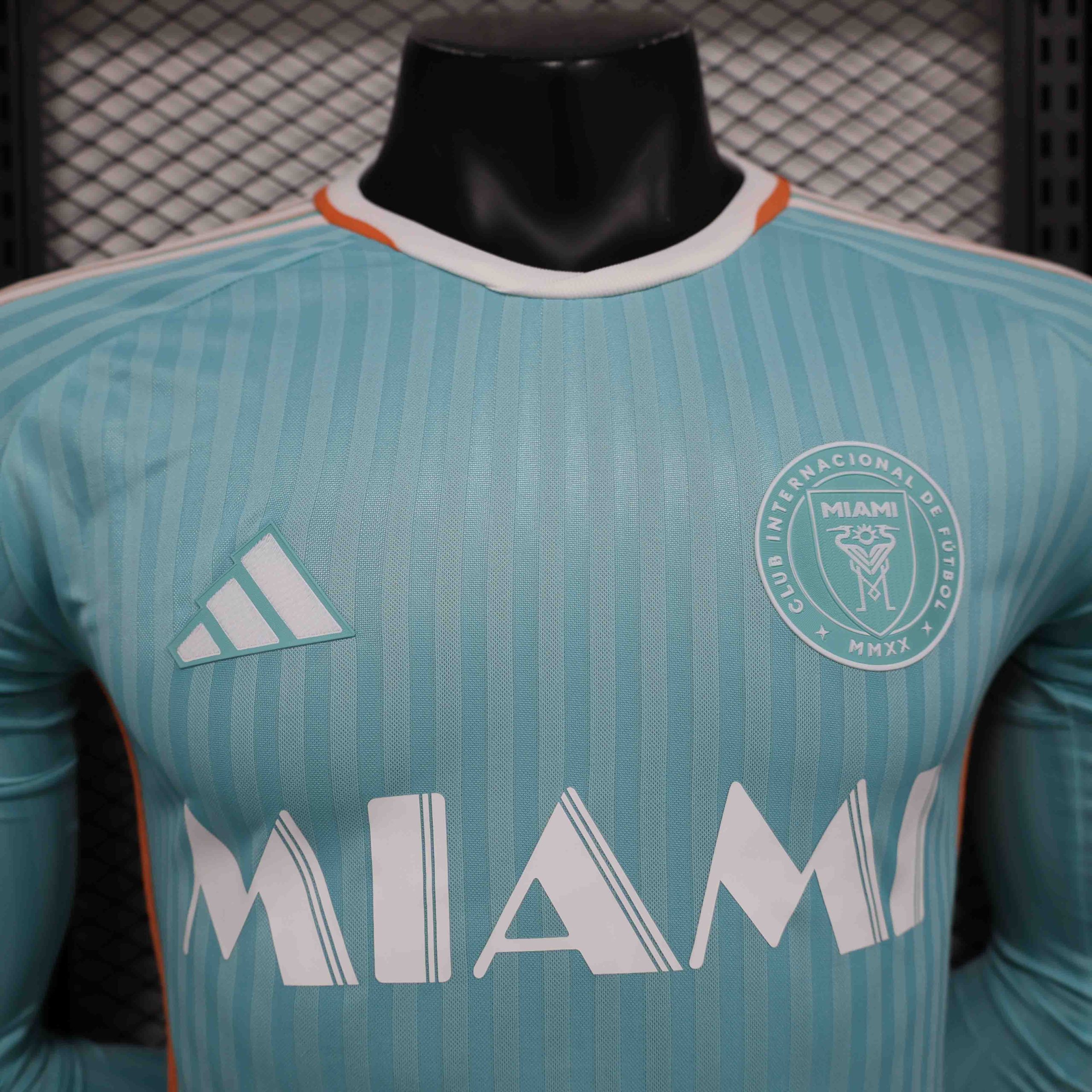 Inter Miami Soccer Jersey Third Away Long Sleeve Shirt 2024 - Image 3