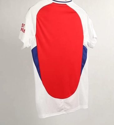 Alternative view of SAKA #7 Arsenal Soccer Jersey Home Custom Shirt 2024/25