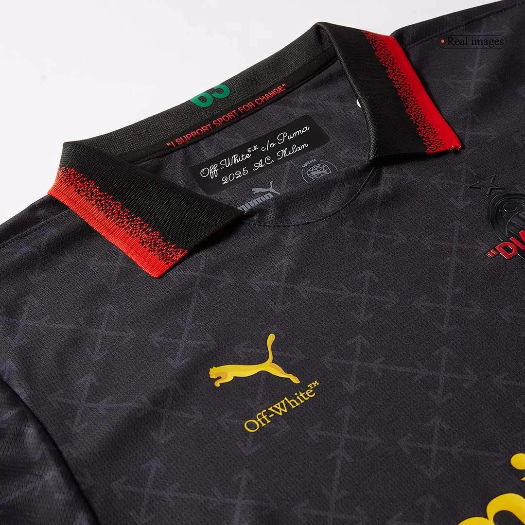AC Milan Soccer Jersey Fourth Away Custom Shirt 2024/25 - Image 3