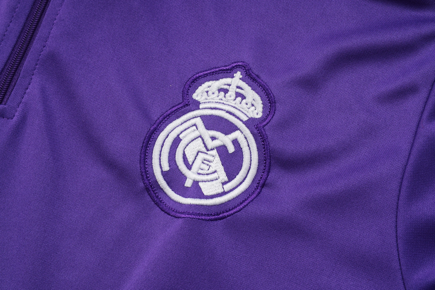 Real Madrid Training Kit (Sweatshirt+Pants) Purple 2025/26 - Image 5