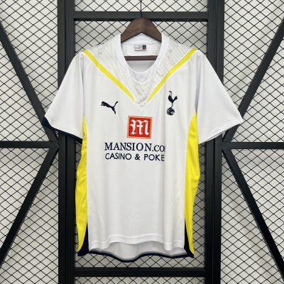 Tottenham Hotspur Retro Football Jersey Home Custom Shirt 2009/10