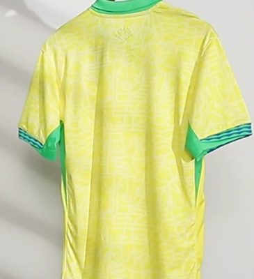 Alternative view of Brazil Soccer Jersey Home Custom Shirt Copa America 2024