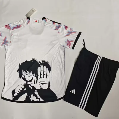 Alternative view of Japan Soccer Jersey One Piece Special Edition Kids Kit Jersey+Shorts 2025