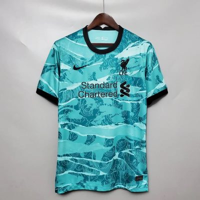 Liverpool Retro Football Jersey Away Custom Shirt 2020/21