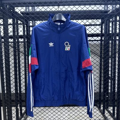 Italy Windbreaker Jacket Blue 2025