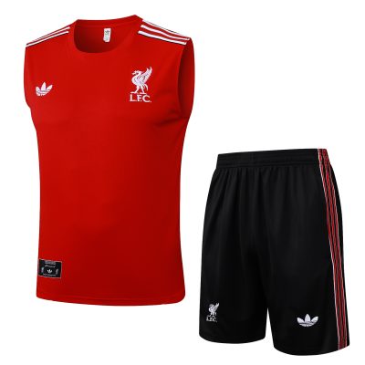 Liverpool Sleeveless Training Kit Red 2025/26