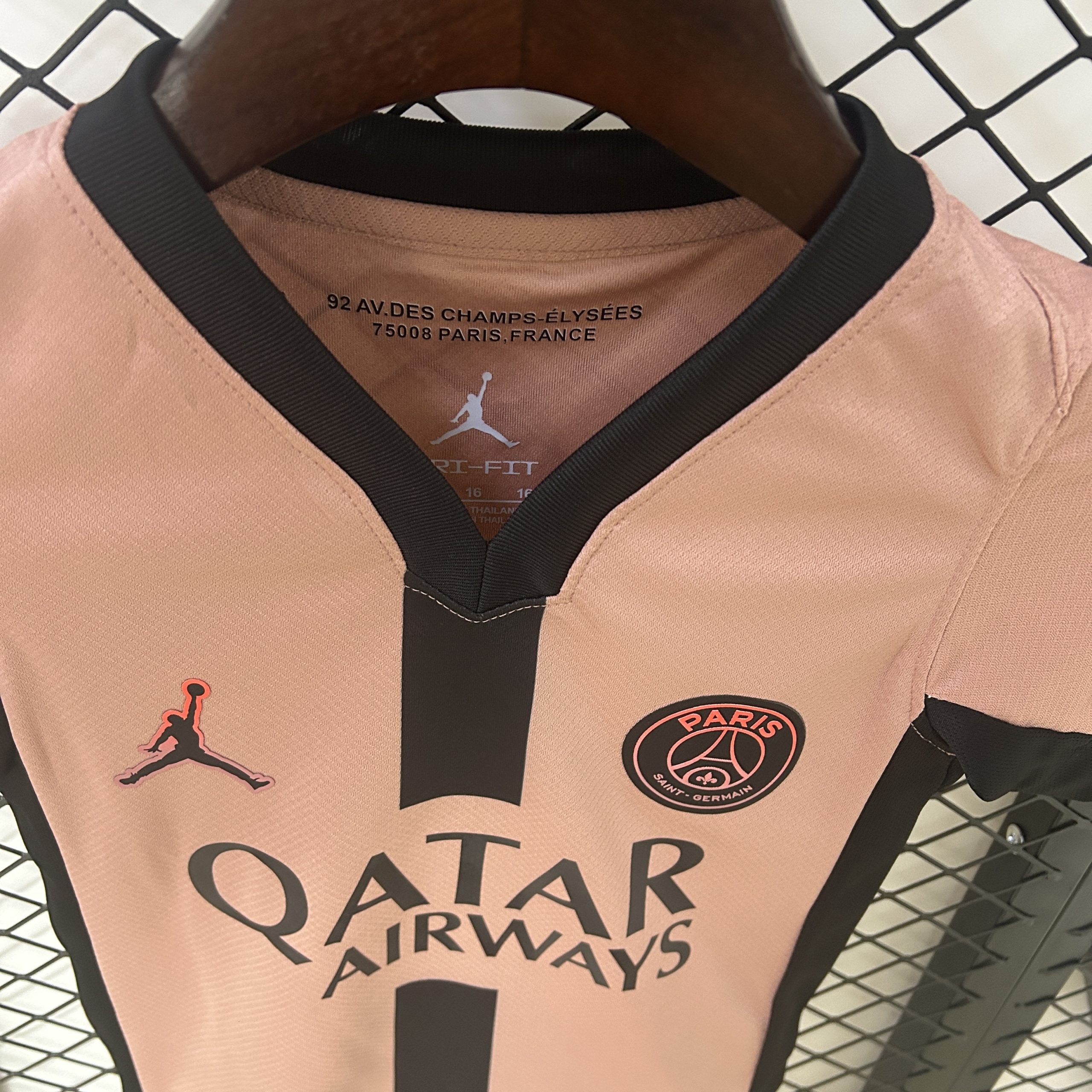 PSG Soccer Jersey Third Away Kids Kit Jersey+Shorts 2024/25 - Image 4