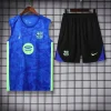 Barcelona Sleeveless Training Kit Blue 2025/26