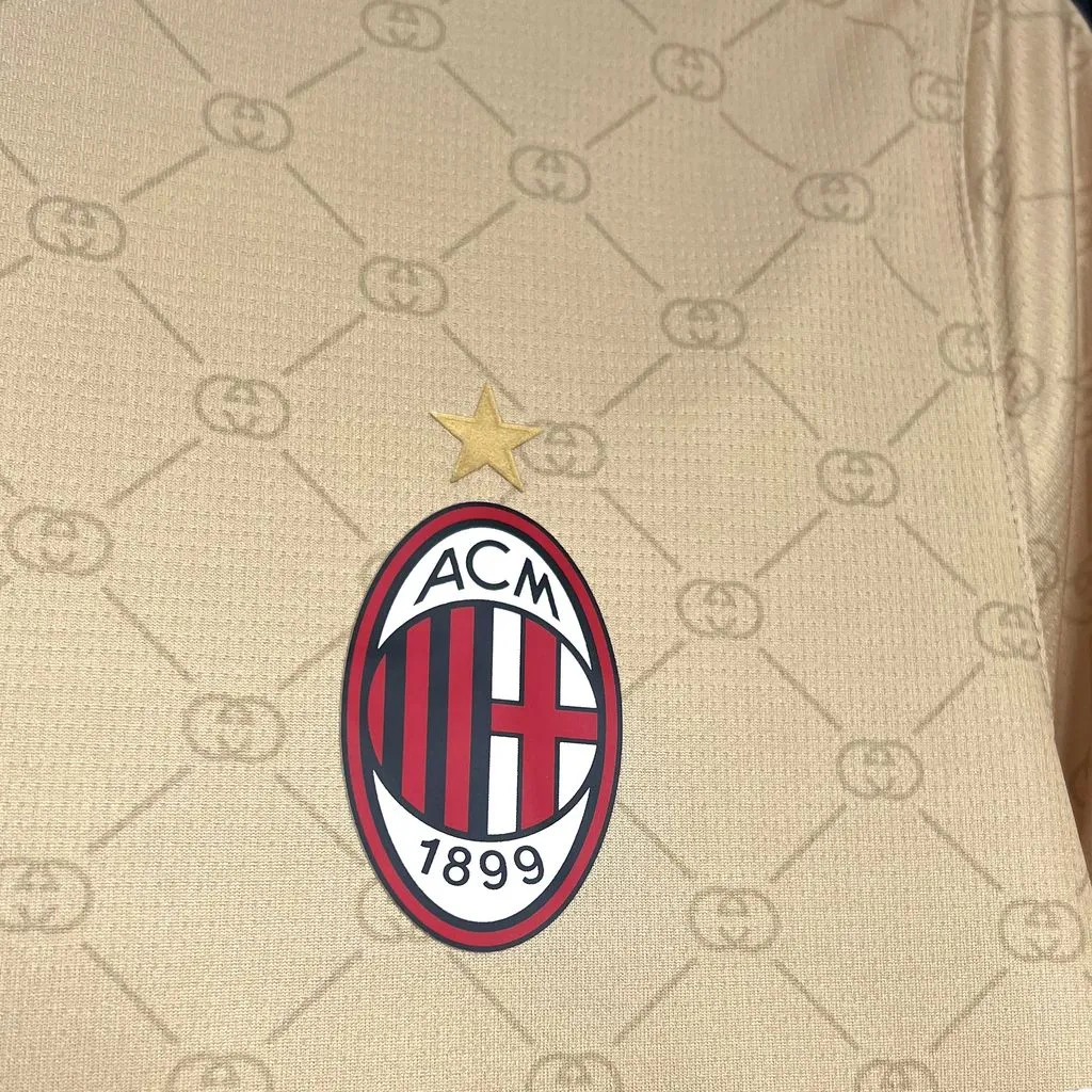 AC Milan Soccer Jersey Gucci Co-branded Custom Shirt 2024/25 - Image 3