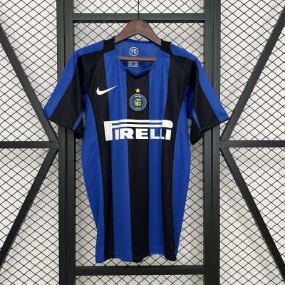 Inter Milan Jersey Custom Home Soccer Jersey 2004/05