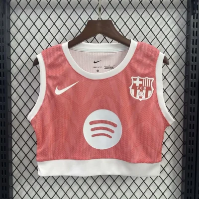 Barcelona Women's Vest Pink Special Edition Soccer Jersey 2025/26