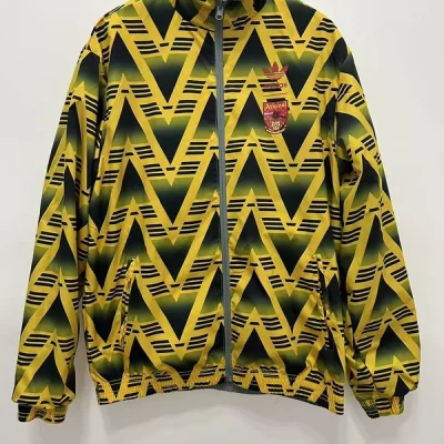 Arsenal Retro Reversible Double-Sides Windbreaker Jacket 1991