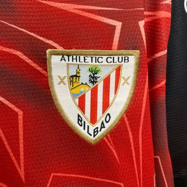Athletic Club de Bilbao Soccer Jersey Pre-Match Custom Shirt 2024/25 - Image 4
