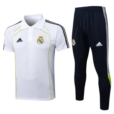 Real Madrid Training Kit (Polo+Pants) White 2025/26