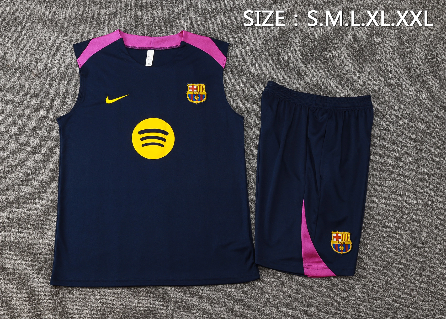 Barcelona Sleeveless Training Kit 2025/26 - Image 2